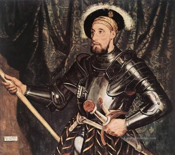  Hans Werke - Porträt von Sir Nicholas Carew Renaissance Hans Holbein der Jüngere